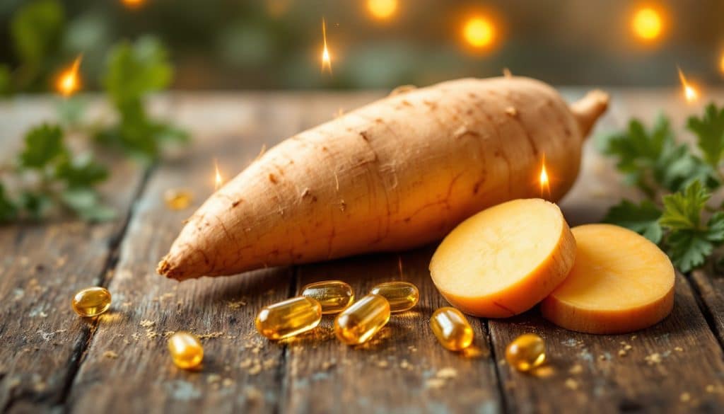 découvrez les valeurs nutritionnelles de l’igname, incluant ses calories, vitamines essentielles et les bienfaits pour la santé.