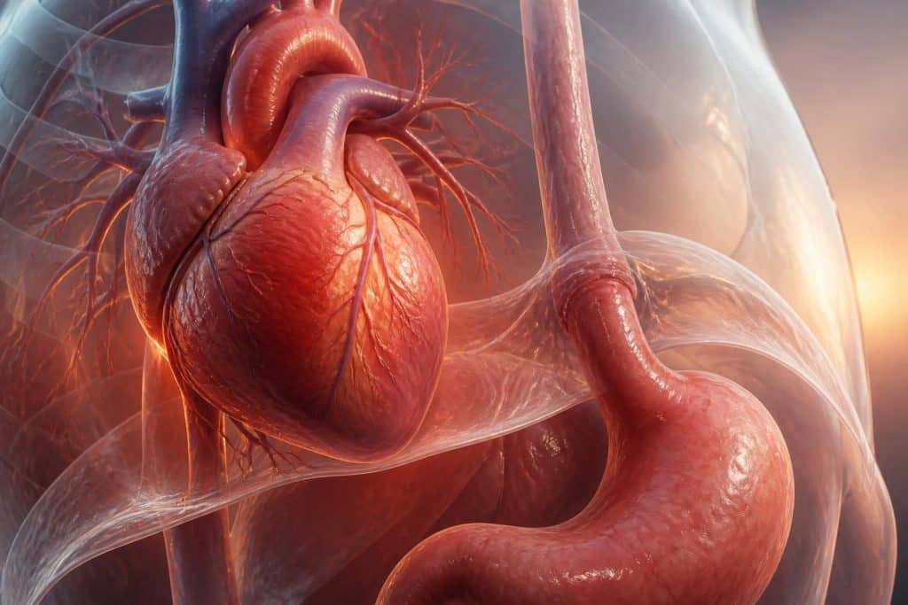 découvrez comment l'extrasystole et la hernie hiatale peuvent être liées, en explorant l'influence des troubles gastriques sur la santé cardiaque et vice versa.
